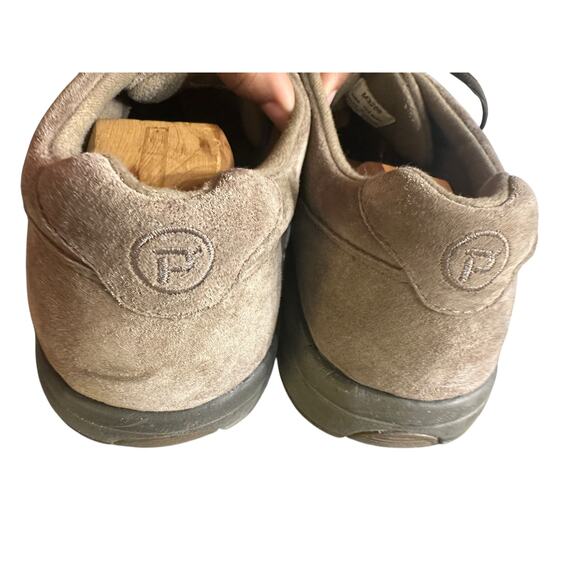 Propet Brown men’s lace up suede leather shoes 10.5 - Picture 8 of 14